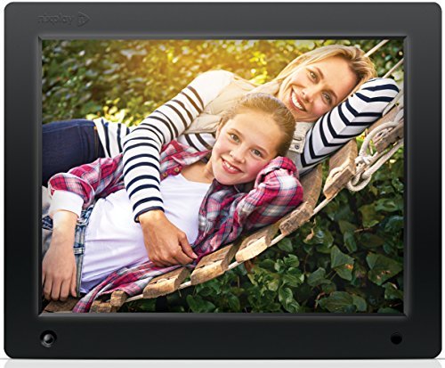 Nixplay Original 12 Inch WiFi Cloud Digital Photo Frame. iPhone & Android App, Email, Facebook, Dropbox, Instagram, Flickr, Picasa (W12A)