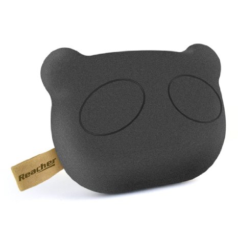 Reacher ® Mini Power Bank Portable Charger with Cute Panda design - 5200 mAh (black)