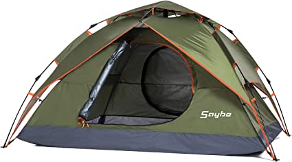 Diamond Candy 2-3 or 5-6 Person Outdoor Tent for Camping, Hiking or Traveling