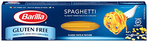 Barilla Gluten Free Spaghetti, 12 Ounce (Pack of 4)