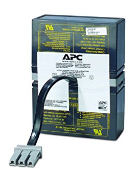 APC UPS Replacement Battery Cartridge for APC UPS Models BR1000, BX1000, BN1050 and select others (RBC32)