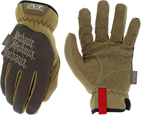 Mechanix Wear: FastFit Work Gloves (X-Large, Brown)