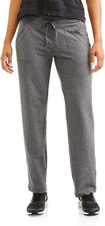 Athletic Works Women's Knit Lounge Pant with Pockets(Regular and Plus)