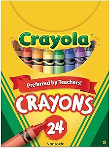 Crayola(R) Assorted Color Crayon Set, 24-Count Box