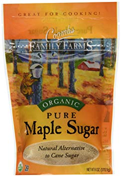 Coombs Family Farms Organic Pure Maple Sugar, 6-Ounce