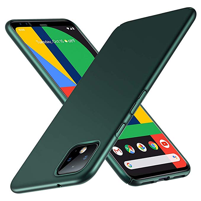 ESR Appro Case Compatible for The Pixel 4 XL, Slim Black Shock Absorption Hard Cover Case [Utra-Thin and High Protection] Compatible for The Google Pixel 4 XL (2019), Green