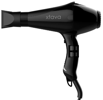 xtava Verona Advanced Heat Far Infrared Professional Hair Dryer - Infuses Gentle Heat Deep Inside the Hair Cuticle to Cut Drying Time by Half and Protect Fragile Hair