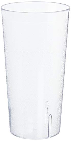 New Star Foodservice 46502 Tumbler Beverage Cups, Restaurant Quality, Plastic, 32 oz, Clear, Set of 12