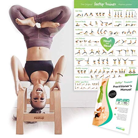 FeetUp Trainer (The Original) - Invert Safely & Easily. Get Fit. Relax. Turn Your Yoga Upside Down!