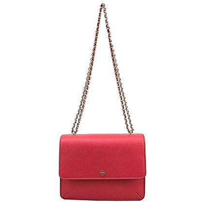 Tory Burch Robinson Convertible Shoulder Women Pink Shoulder Bag NWT