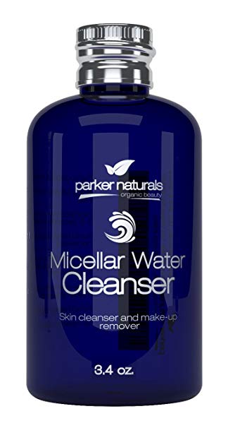 Natural Micellar Water One-Step Cleansing Wonder Quickly and Gently Removes Makeup, Dirt, Grime with No Rinsing. Leaves You Dewy Fresh and Clean
