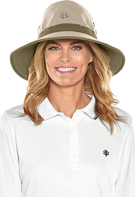 Coolibar UPF 50  Men's Women's Matchplay Golf Hat - Sun Protective