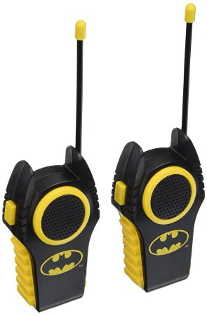 Warner Brothers DC Comics Batman Walkie Talkie, Styles May Vary