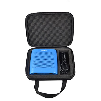 Estarer Hard Bag Case for Bose Soundlink Color Wireless Bluetooth Speaker-Sponge Black