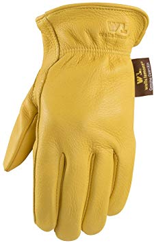 Deerskin Driving Gloves, Full Leather Work and Driving Gloves, Large (Wells Lamont 962L)
