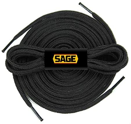 [SAGE] Round Shoelaces, Work Boot Replacement Laces