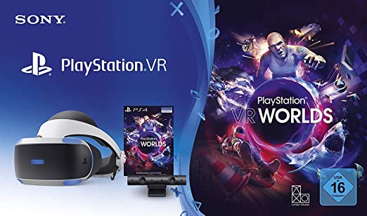 PS4 - PlayStation VR Brille V2   VR Worlds (VR-Brille I Virtual Reality)