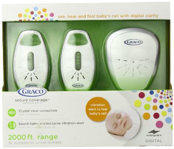 Graco Secure Coverage Digital Baby Monitor with 2 Parent Units