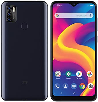 ZTE Blade A7s 2020 (64GB, 2GB) 6.5", 16MP Triple Camera, 4000mAh Battery, Fingerprint & Face Unlock, Dual SIM GSM Unlocked US 4G LTE (T-Mobile, AT&T, Metro, Straight Talk) International Model (Black)