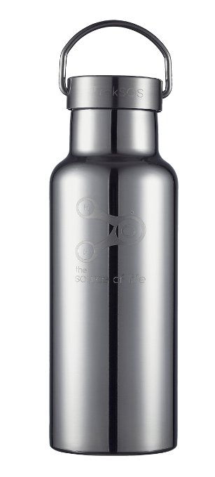Treksos Insulated Stainless Steel Water Bottle Wide Mouth Vacuum Double Wall BPA Free - 20 Oz / 600 Ml,