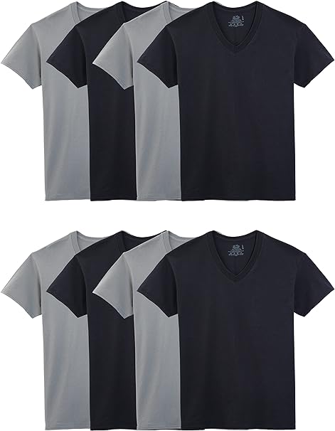 Fruit of the Loom Mens Lightweight Active Cotton Blend Undershirts