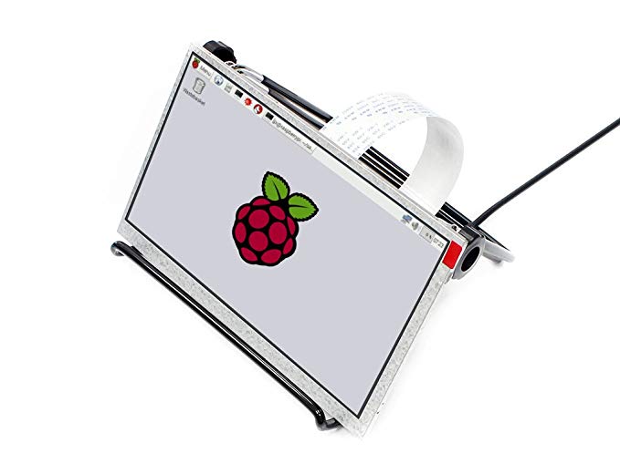 Waveshare 7inch LCD IPS Display for Raspberry Pi, DPI Interface, no Touch, 1024x600