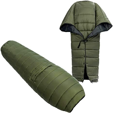 onewind Topquilt Hammock Top Quilt 35-50F, Sleeping Bag Alternative, Wearable Blanket Size M-XL,Warm/Cold Weather Quilt for Hiking,Backpacking,Camping