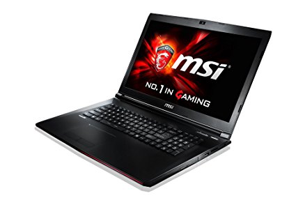 MSI GP72 7RD (Leopard) 015UK  17.3 Inch Gaming Laptop (Black) - (Kabylake Core i7-7700HQ, 16 GB RAM, 128GB SSD, 1TB HDD, GTX 1050, Windows 10)
