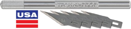 Techni Edge #1 Hobby Knife with Cap and #11 Blades