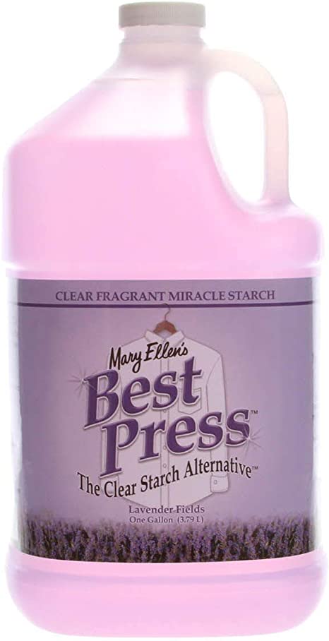 Best Press Spray Starch Lavender Fields Gallon Refill Size