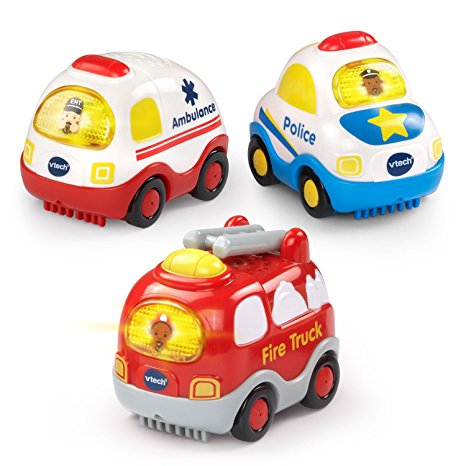 VTech Go! Go! Smart Wheels - Emergency Vehicles 3-pack