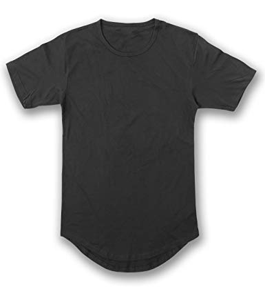 Men's Hipster Longline Drop Cut T-Shirts