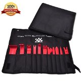 Panel Removal Tool 11 pcs - Premium Auto Trim Upholstery Removal Kit - Easiest to Use Fastener Remover for Door Trim Molding Dash Panel - The Last Pry Bar Scraper You Will Ever Buy