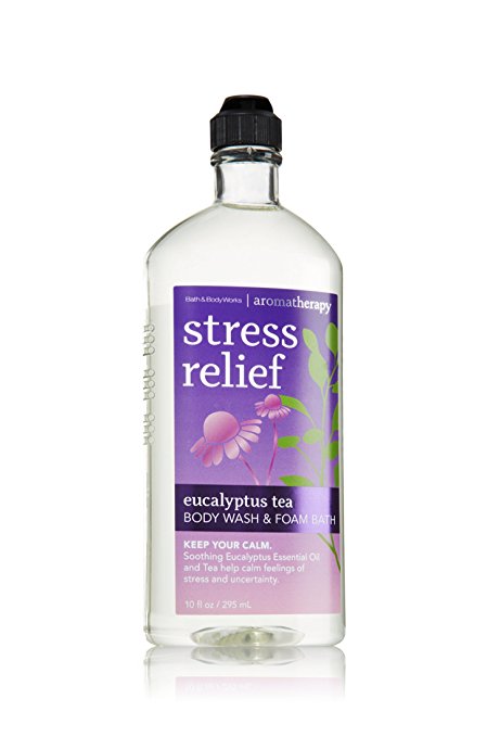 Bath and Bodyworks Stress Relief Eucalyptus Tea Body Wash 10fl Oz