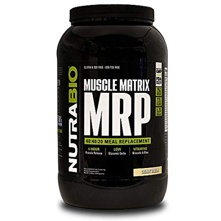 NutraBio Muscle Matrix MRP - Creamy Vanilla