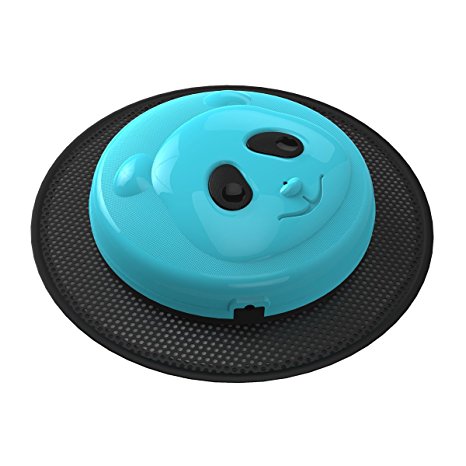 Floor Mopping Robot Pet Hair Robotic Cleaner with Replacement Cleaning Mop Cloth (Blue)