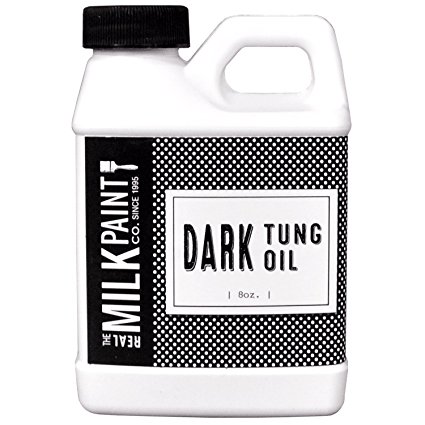 Real Milk Paint Dark Raw Tung Oil - 8 oz.