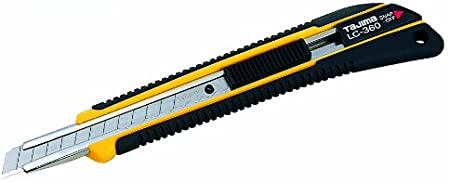 TAJIMA Utility Knives & Blades - 3/8" Precision Craft GRI Snap Blade Box Cutter with Slide Lock & Endura-Blade - LC-360