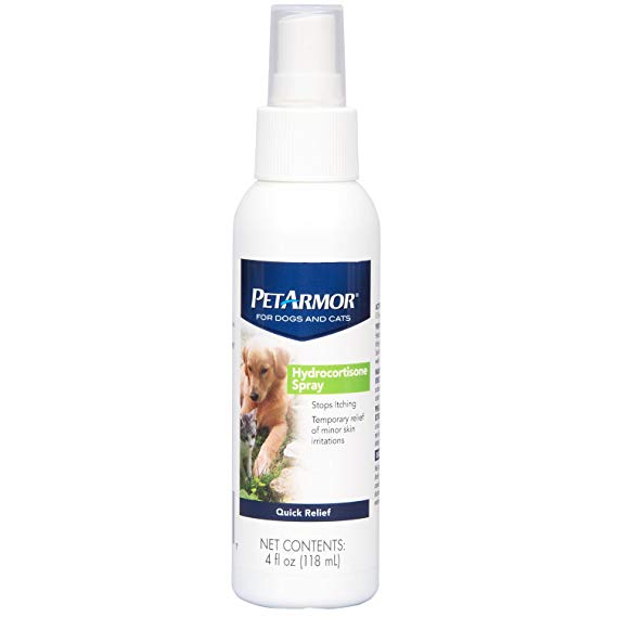PetArmor Hydrocortisone Spray for Dogs & Cats, 4 oz
