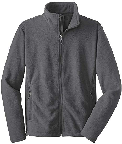 Joe's USA Mens Soft Midweight Fleece Jackets in Regular, Big & Tall