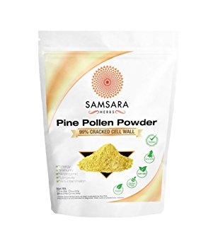 Pine Pollen Powder Wild Harvested - 99% Cracked Cell Wall (4oz)