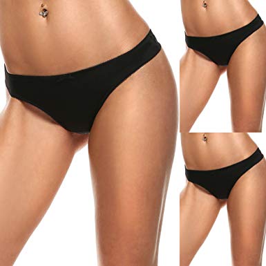 L'amore Womens Low Rise Seamless Comfort Hipster Brief Underwear 3 Pack