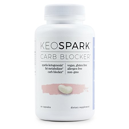 KEOSPARK - Carb Blocker and Fat Metabolizer, Supports Optimal Energy, Fat Metabolism, and Ketogenesis