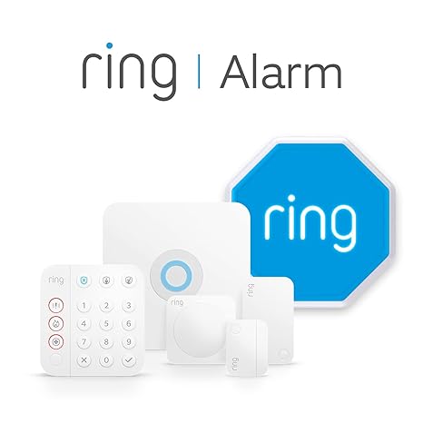 Ring Alarm Pack - S with Alarm Outdoor Siren by Amazon | Smart home alarm security system with optional Assisted Monitoring - No long-term commitments | Works with Alexa