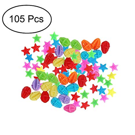 TOPCABIN Bike Wheel spokes 105 PCS With Different Designs Cute Biking Accessories for Kids Colorful Bicycle Spokes Decorations Cool Cycling Gear Gift for Girls Spoke Beads