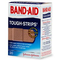 Band-Aid(R) Brand Flexible Fabric Tough-Strips™, Box Of 20
