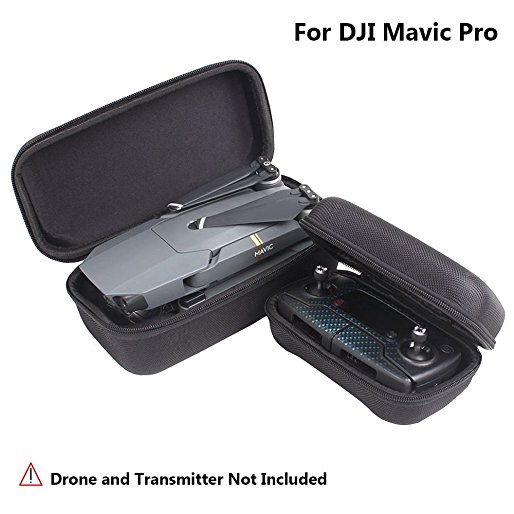 NIUTOP DJI Mavic Pro Carrying Case Drone Body and Remote Controller Transmitter Hardshell Housing Bag Storage Box Accessories for DJI Mavic Pro (Mavic Pro Not Included) (DJI Mavic Pro Carrying Case)