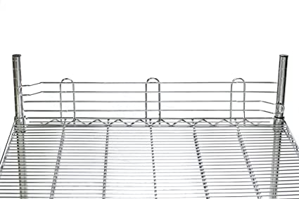 18" w Ledge for Wire Shelving - 4 Pack