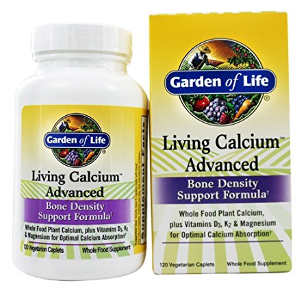 Garden of Life Living Calcium Advanced, 120 Caplets