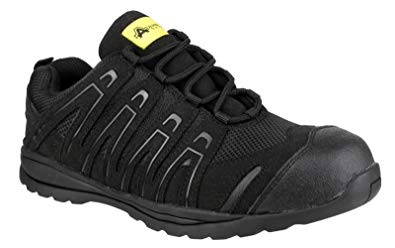 Amblers FS40C Safety Trainers Work Shoes Black 6-13 Composite Toecap & Midsole